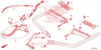 PEDALE   REPOSE PIED pour Honda FOURTRAX 500 FOREMAN de 2018