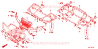 SUPPORT pour Honda FOURTRAX 500 FOREMAN de 2018