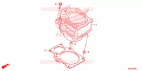 CYLINDRE pour Honda FOURTRAX 500 FOREMAN 4X4 Electric Shift, Power Steering de 2019
