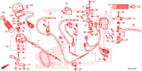 COMMODO   LEVIER   CABLE pour Honda FOURTRAX 500 FOREMAN de 2019