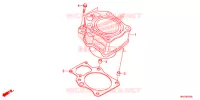 CYLINDRE pour Honda FOURTRAX 500 FOREMAN 4X4 de 2019