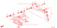 TRIANGLES AVANT pour Honda FOURTRAX 500 FOREMAN 4X4 de 2019