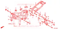 CADRE pour Honda VTR 250 PGMFI de 2009