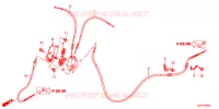 CABLE DE FREIN   SUPPORT pour Honda GIORNO 50 de 2021