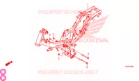 CADRE pour Honda SUPER CUB 125 ABS de 2020