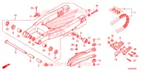 BRAS OSCILLANT pour Honda CRF 150 R de 2019