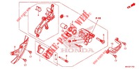 ETRIER DE FREIN ARRIERE pour Honda CRF 450 L de 2019