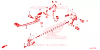 PEDALE pour Honda GL 1800 GOLD WING de 2019