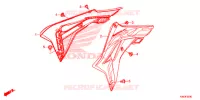 OUIES DE RADIATEUR (CRF250R) pour Honda CRF 250 R de 2019