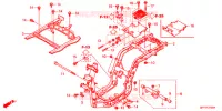 CADRE pour Honda 50 GYRO X BASIC de 2018