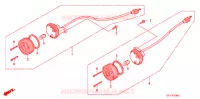 CLIGNOTANT AVANT pour Honda 50 GYRO X BASIC de 2018