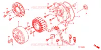 ROTOR   STATOR pour Honda 50 GYRO X BASIC de 2018