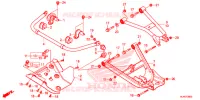 TRIANGLES   BARRE ANTI ROULIS pour Honda PIONEER 1000 M3 EPS de 2019