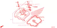 COUVRE CULASSE pour Honda CB 300 R de 2019