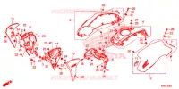 OUIES DE RADIATEUR   CAPOT DE RESERVOIR pour Honda CB 300 R de 2019