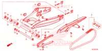 BRAS OSCILLANT pour Honda CBR 650 F RED de 2018