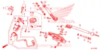 GUIDON   TE DE FOURCHE pour Honda CBR 650 F RED de 2018