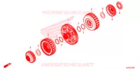 EMBRAYAGE pour Honda PIONEER 1000 M3 EPS de 2019