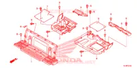 CARROSSERIE CENTRALE pour Honda PIONEER 700 M2 DELUXE de 2019