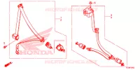 CEINTURE DE SECURITE pour Honda PIONEER 700 M2 DELUXE de 2019