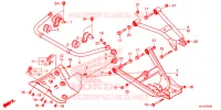TRIANGLES   BARRE ANTI ROULIS pour Honda PIONEER 1000 M3 EPS de 2018