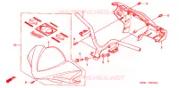 GUIDON   CARENAGE pour Honda DYLAN 125 de 2003