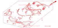 FEUX ARRIERE pour Honda DYLAN 150 de 2003