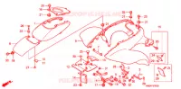 AILE AVANT  pour Honda SPORTRAX 300 EX standard de 2001