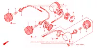 CLIGNOTANT pour Honda LITTLE CUB 50 de 2007