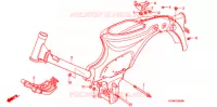 CADRE pour Honda LITTLE CUB 50 de 2007