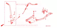 PEDALE   KICK pour Honda CRM 50 de 1998