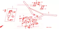 GUIDON   TE DE FOURCHE pour Honda CRM 80 de 1997