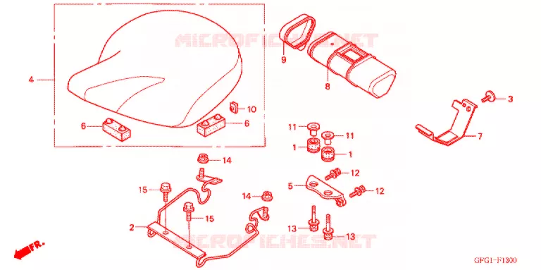 SELLE Honda MOTO 50 other-models 2003  MP50DX3