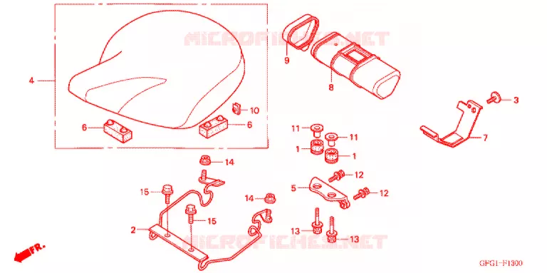 SELLE Honda MOTO 50 other-models 2003  MP50DX3