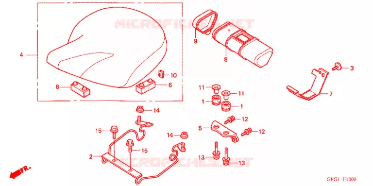 SELLE Honda MOTO 50 other-models 2003  MP50DX3