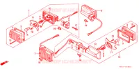 CLIGNOTANT pour Honda CHALY 50 de 1992