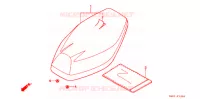 SELLE pour Honda 50 SUPER DIO WHITE de 1995