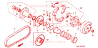 EMBRAYAGE pour Honda 50 SUPER DIO BLACK de 1996