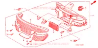 FEUX ARRIERE pour Honda 50 SUPER DIO BLACK de 1996
