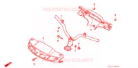 GUIDON   CARENAGE (SZ50MK/MN) pour Honda TACT 50 SPECIAL de 1989