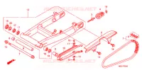 BRAS OSCILLANT pour Honda CB 1100 ABS UP HANDELBAR de 2012
