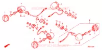 CLIGNOTANT pour Honda CB 1100 ABS UP HANDELBAR de 2012
