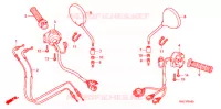 COMMODO   LEVIER   CABLE pour Honda CB 1100 ABS UP HANDELBAR de 2012