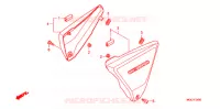 COUVERCLES LATERAUX pour Honda CB 1100 ABS UP HANDELBAR de 2012