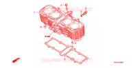 CYLINDRE pour Honda CB 1100 ABS UP HANDELBAR de 2012