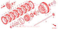 EMBRAYAGE pour Honda CB 1100 ABS UP HANDELBAR de 2012