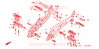 REPOSE PIED pour Honda CB 1100 ABS UP HANDELBAR de 2012