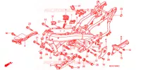 CADRE pour Honda GL 1800 GOLD WING ABS AIRBAG NAVI de 2009