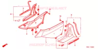 COUVERCLES LATERAUX pour Honda GL 1800 GOLD WING ABS AIRBAG NAVI de 2009