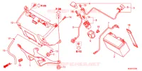 BATTERIE pour Honda NC 700 X ABS LOWER de 2012